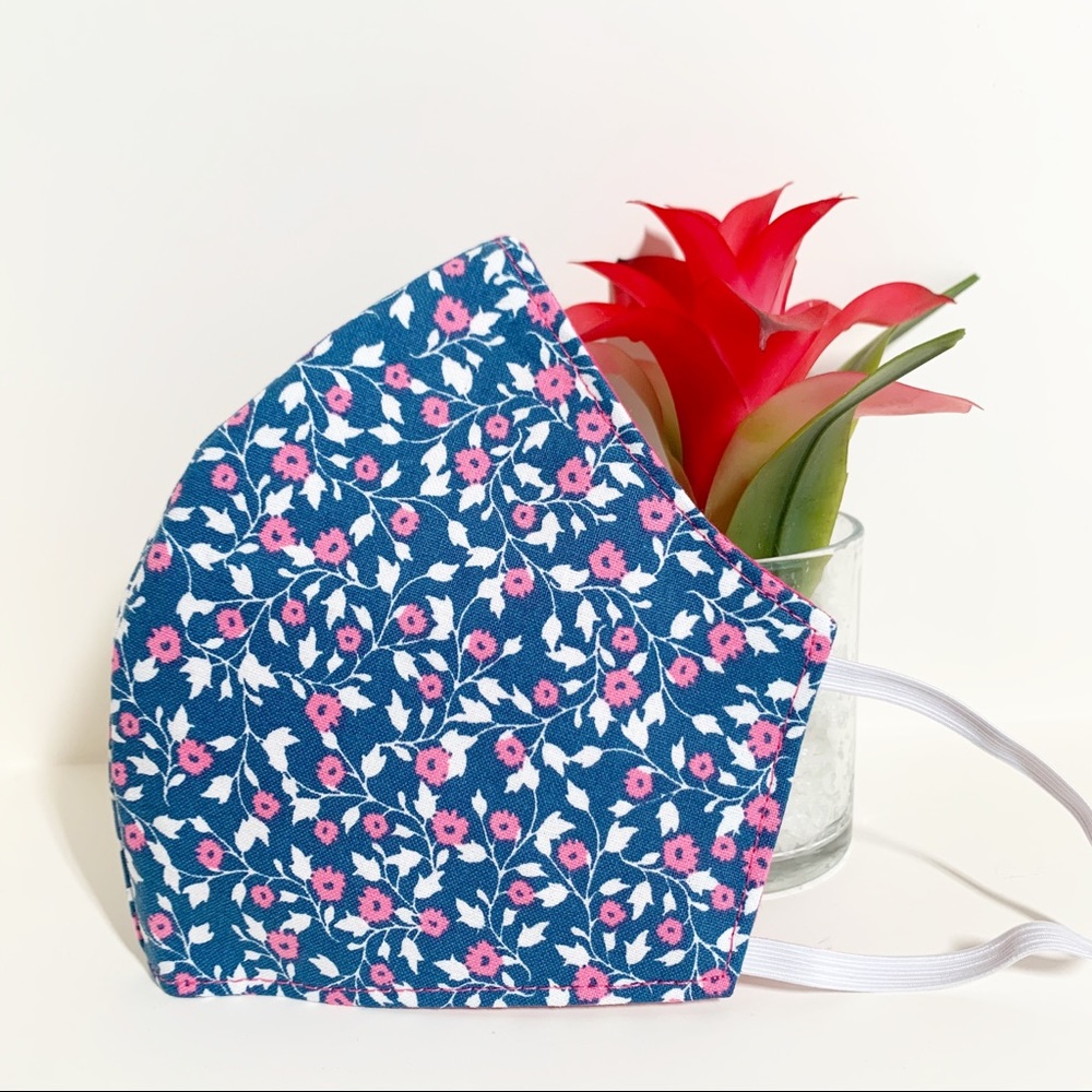 2/$20 Triple Layer Handmade Face Mask